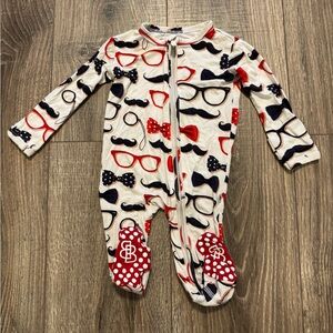 Little Bum Bums Bamboo Footie 3-6 Months